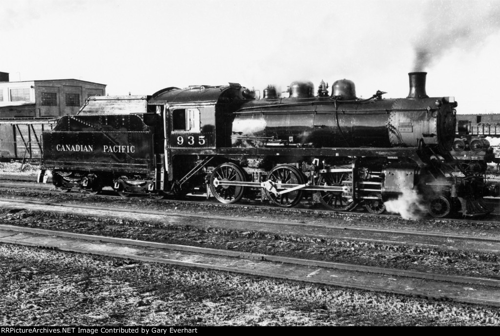 CP 4-6-0 #935 - Canadian Pacific